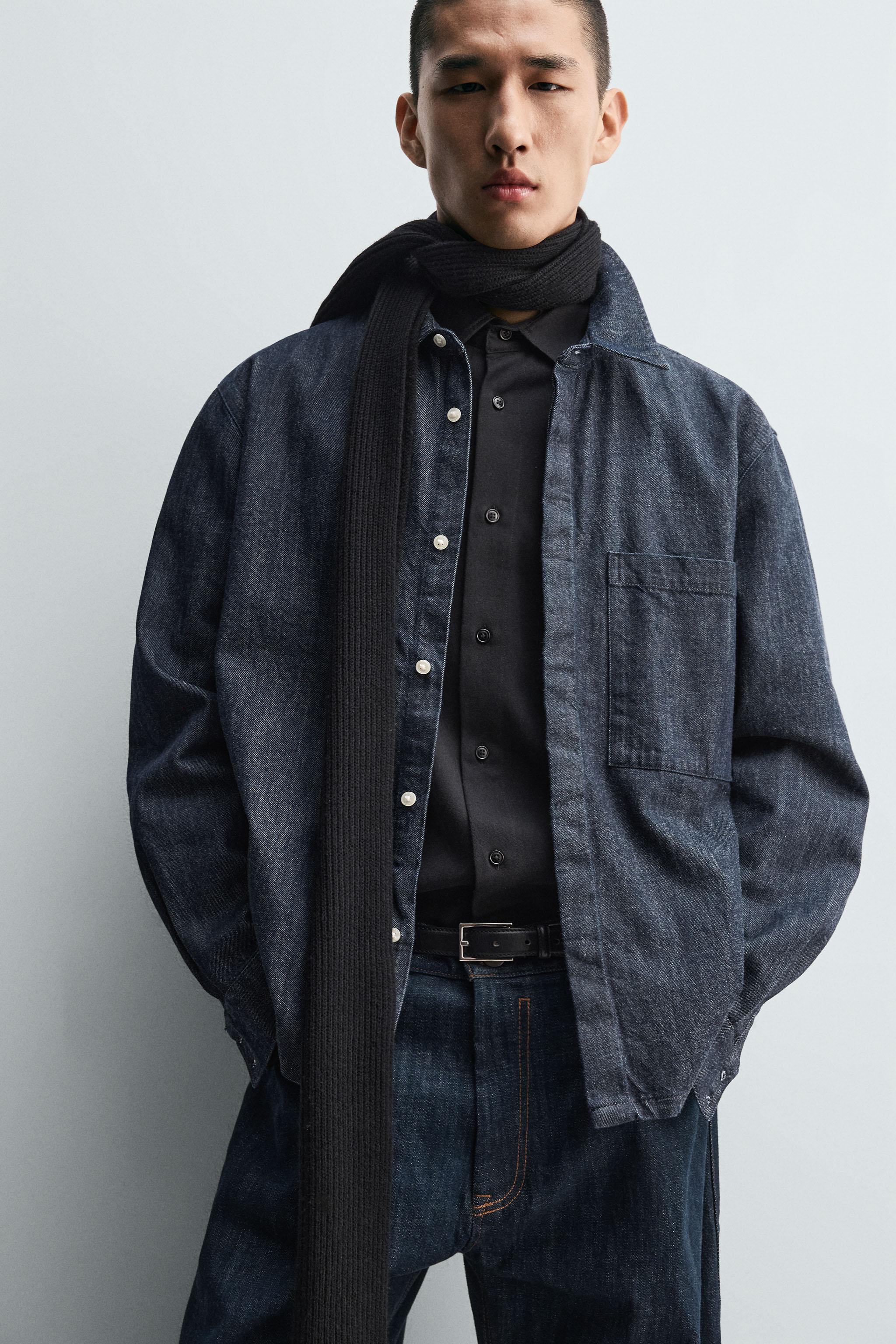 RELAXED FIT DENIM SHIRT